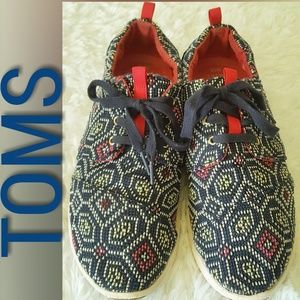 TOMS Sneakers Del Rey Woven CG2002A Sz11